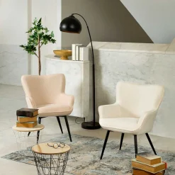 Mesa de apoio KUMI cinza 38cm