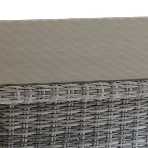 Mesa de apoio MOORÉA terre d'ombre com elevação