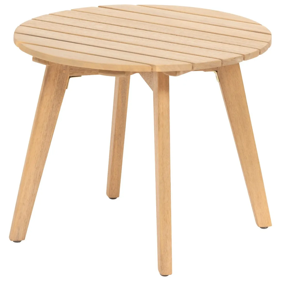 Mesa de apoio OLVINIA em madeira acácia 46cm