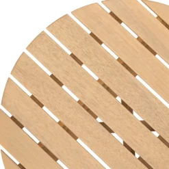 Mesa de apoio OLVINIA em madeira acácia 46cm