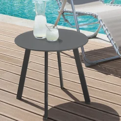 Mesa de apoio SAONA cinza graphite 50cm