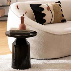 Mesa de apoio SITA preto em metal