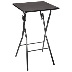 Mesa de bar dobrável 60x60x103cm
