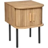 Mesa de cabeceira bege COLVA