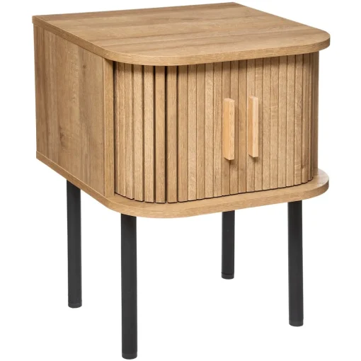 Mesa de cabeceira bege COLVA