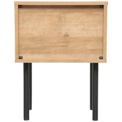 Mesa de cabeceira bege COLVA
