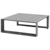 Mesa de centro ALLURE em alumínio 79x79cm