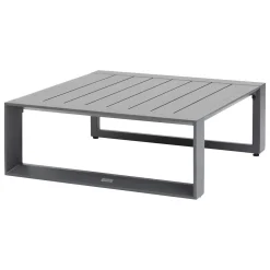 Mesa de centro ALLURE em alumínio 79x79cm