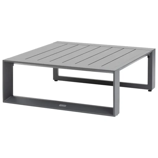 Mesa de centro ALLURE em alumínio 79x79cm