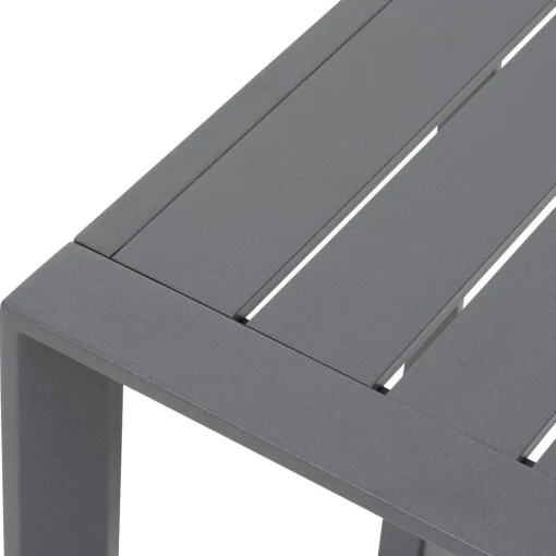 Mesa de centro ALLURE em alumínio 79x79cm