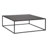 Mesa de centro em metal preto GOTA