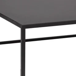 Mesa de centro em metal preto GOTA