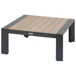 Mesa de centro EVASION cinza escuro em alumínio