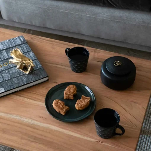 Mesa de centro JILING castanho