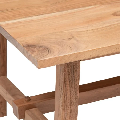 Mesa de centro JILING castanho