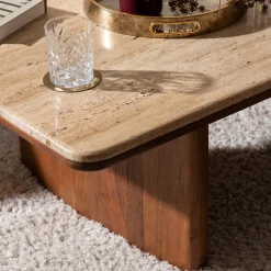 Mesa de centro JIVAN bege 120cm