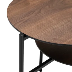Mesa de centro KEMI castanha