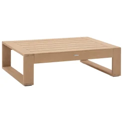 Mesa de centro LOEVO em madeira eucalipto