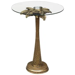 Mesa de centro PALM dourado