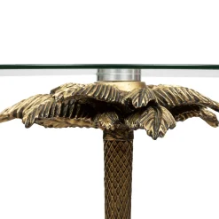 Mesa de centro PALM dourado