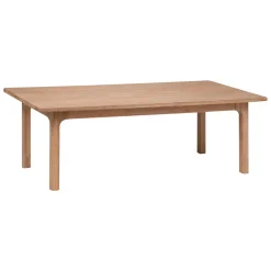 Mesa de centro SABOR bege em madeira acácia