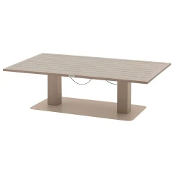 Mesa de centro SALIMIA elevável bege