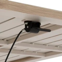 Mesa de centro SALIMIA elevável taupe