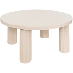 Mesa de centro TELLA bege 37x70cm