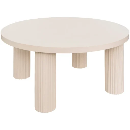 Mesa de centro TELLA bege 37x70cm