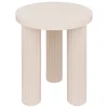 Mesa de centro TELLA bege 45x40cm