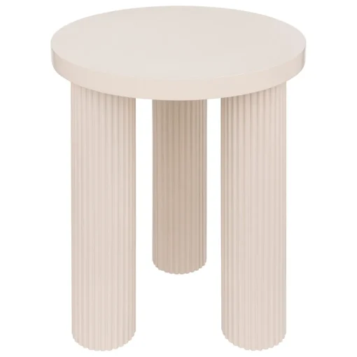 Mesa de centro TELLA bege 45x40cm