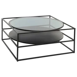 Mesa de centro YOHO preta 40x90cm