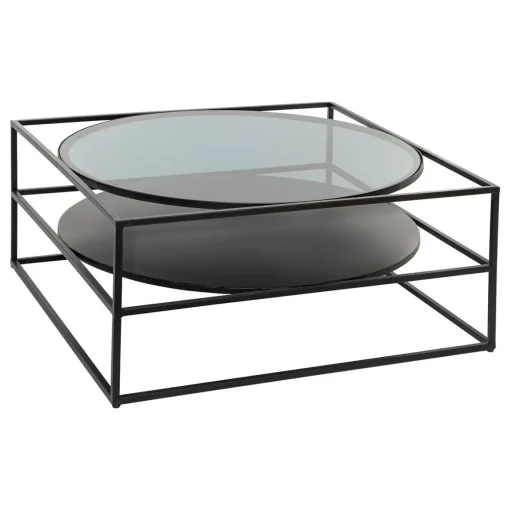 Mesa de centro YOHO preta 40x90cm