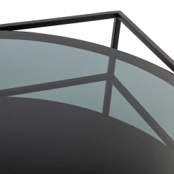 Mesa de centro YOHO preta 40x90cm
