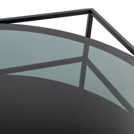 Mesa de centro YOHO preta 40x90cm