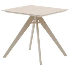 Mesa de exterior bistrô TERZANO em alumínio e pedra
