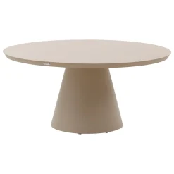 Mesa de exterior redonda YCONIA em alumínio