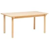 Mesa de jantar ARDEN bege em mdf