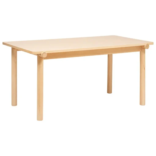 Mesa de jantar ARDEN bege em mdf