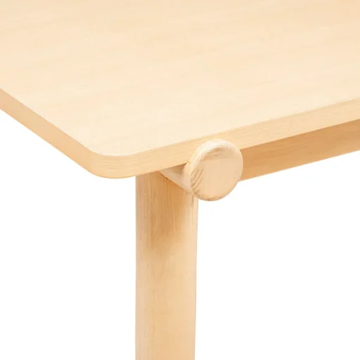 Mesa de jantar ARDEN bege em mdf