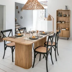 Mesa de jantar COLVA bege em mdf