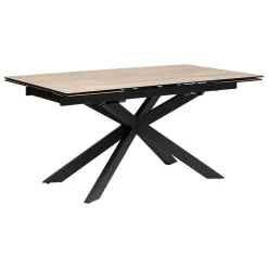 Mesa de jantar extensível BOOT efeito madeira