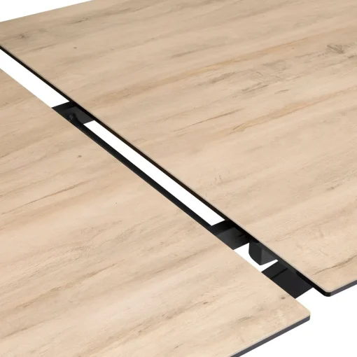Mesa de jantar extensível BOOT efeito madeira