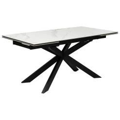 Mesa de jantar extensível BOOT efeito mármore