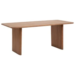 Mesa de jantar JIVAN castanha 180cm