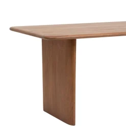 Mesa de jantar JIVAN castanha 180cm