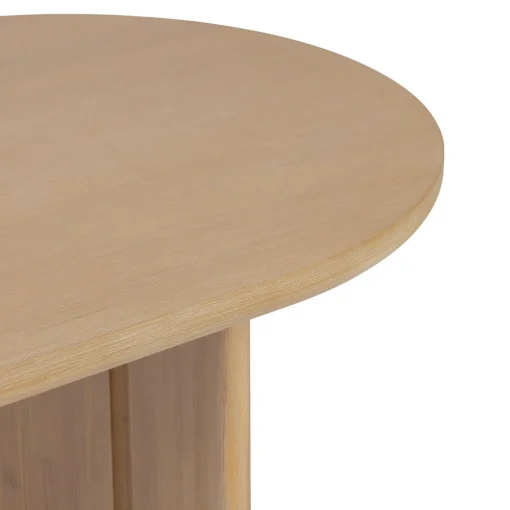 Mesa de jantar LOUSADA bege em madeira acácia 180cm