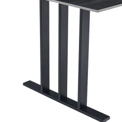 Mesa de jantar PISA preta com tampo de cerâmica