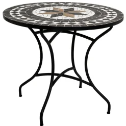 Mesa de jantar redonda KIPOS