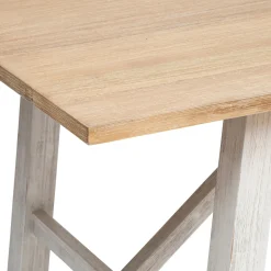 Mesa de jantar retangular OLBIA em madeira acácia